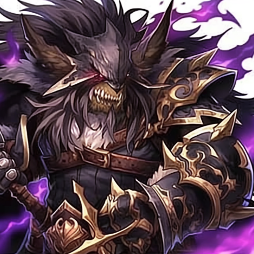 Anime alien pirate captain in extravagant cape.