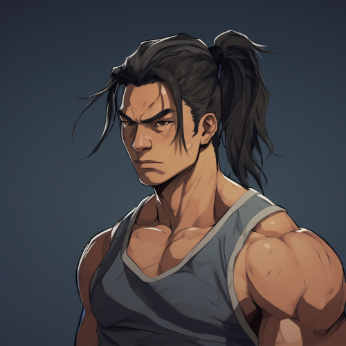 Fan art of Suguru Geto in gojogesa attire