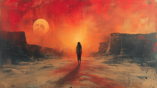 Antique Land Egyptian Desert