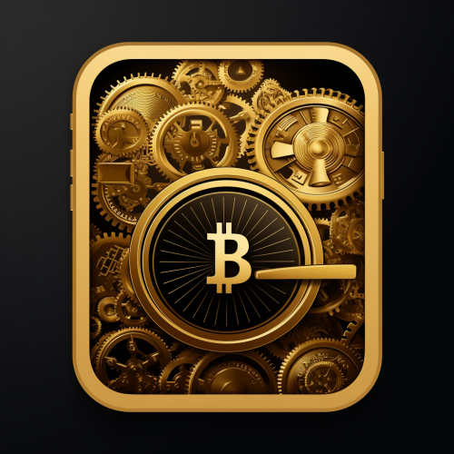 App Logo with Coin and Bicycle