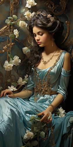 Stunning Arab Princess Illustration