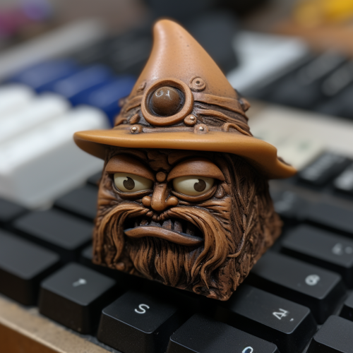Artisan Ogre Pumpkin Hat Keycap Image