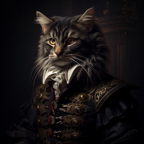 Astarion posing as a cat