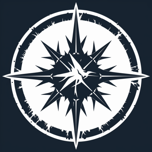 black astral sigil silhouette clipart