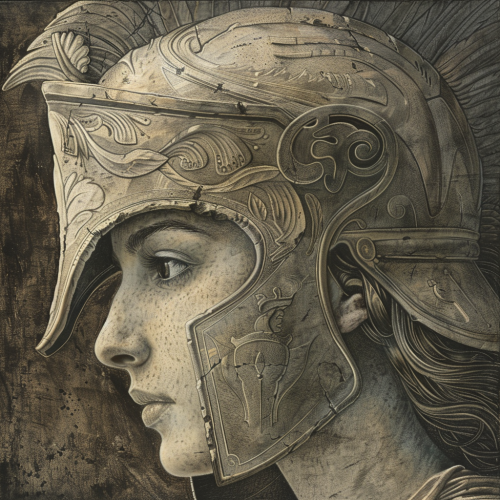 Athena Greek Goddess Statue