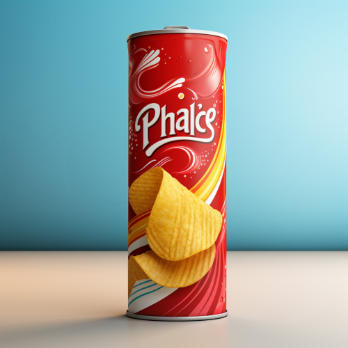 Attractive Pringles can packaging