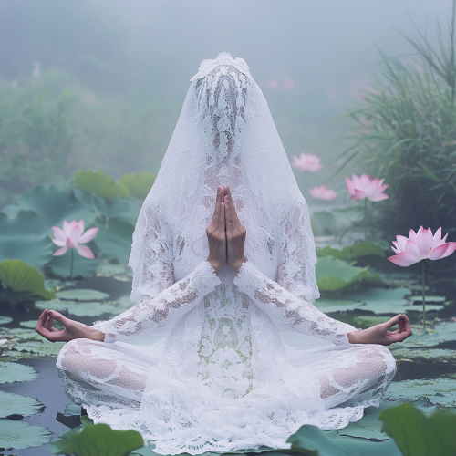 Aztec Queen Yoga Palace Garden