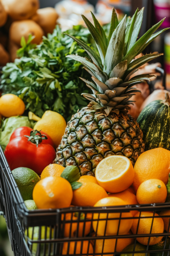 Popular Stores Grocery Cookbook Background