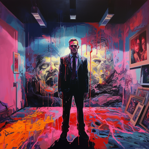 Francis Bacon's Psychedelic Oil Paint Art