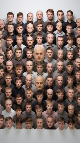 Image of the balding population