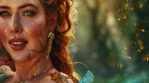 Korean Fashion Vogue Portrait