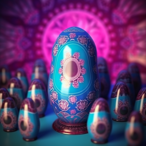 Beautiful Matryoshka Doll with Russian-Pakistani Fusion