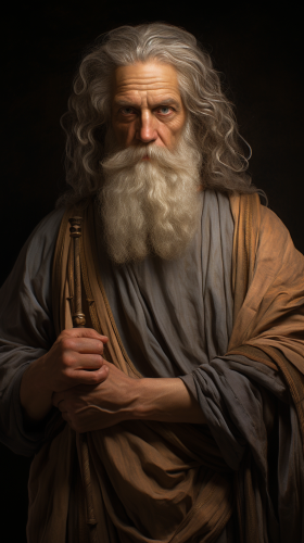 Renaissance portrait of Plato