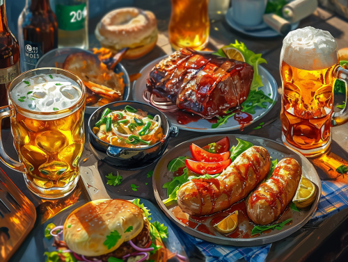 Tempting Beer and BBQ Delights