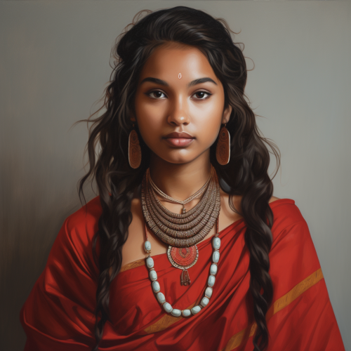 Beautiful Indian girl with great presence