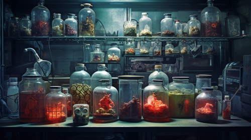 Biological Weapon Laboratory Experiment