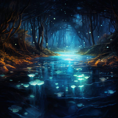 Bioluminescence in Water