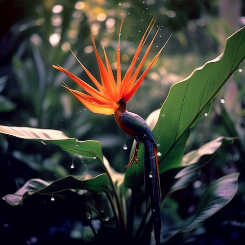 Bird of Paradise Film Grainy