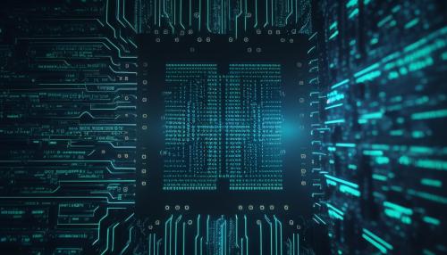 Artificial Intelligence Matrix Background Artificial Intelligence Matrix Background