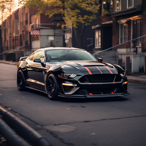 Black 2022 Ford Mustang GT