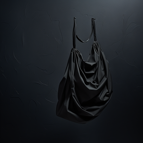 Stylish black handbag design