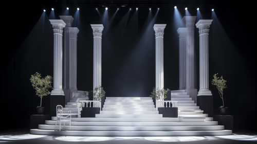 Beautiful Black and White Staircase