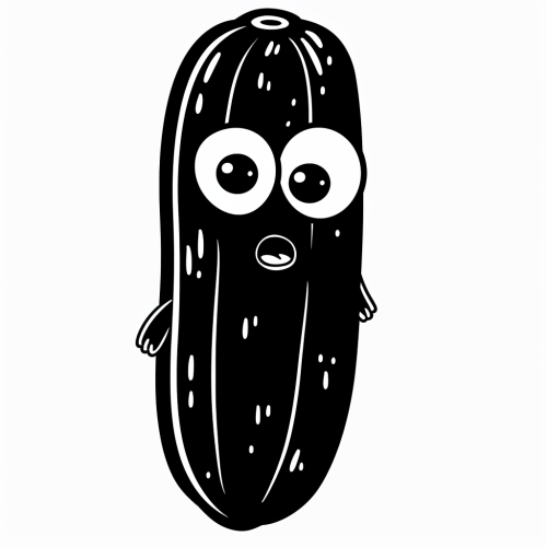 Cucumber clipart for newborns