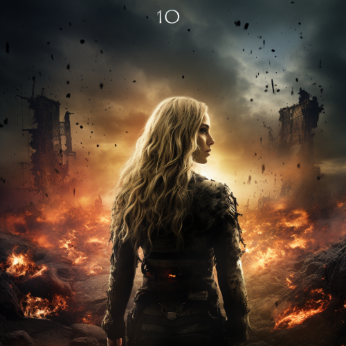 Blodreina kills Clarke in the bunker