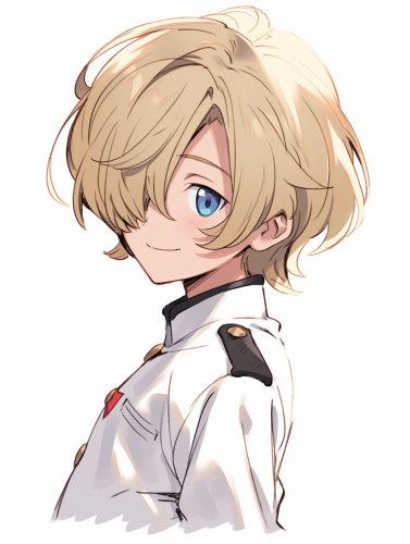 Smiling White Male in Uniform