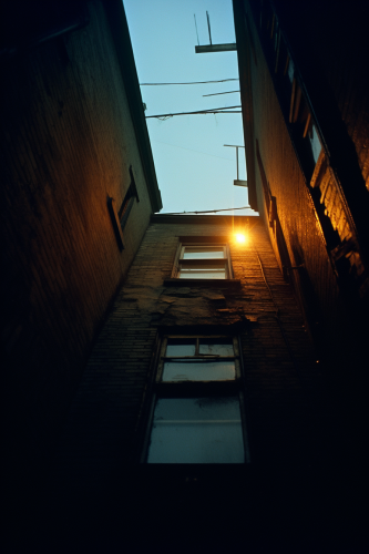 Charming Boston Alley Window Image Charming Boston Alley Window Image