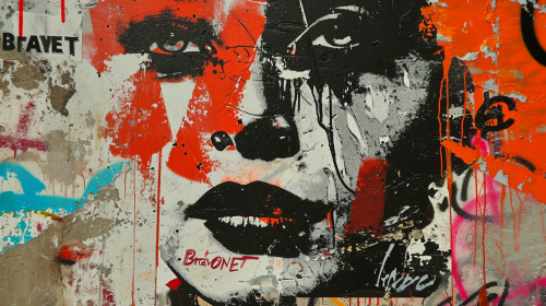 BravoNET  on a painted poster