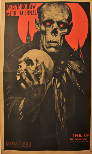 Nosferatu at a Techno Club in Berlin