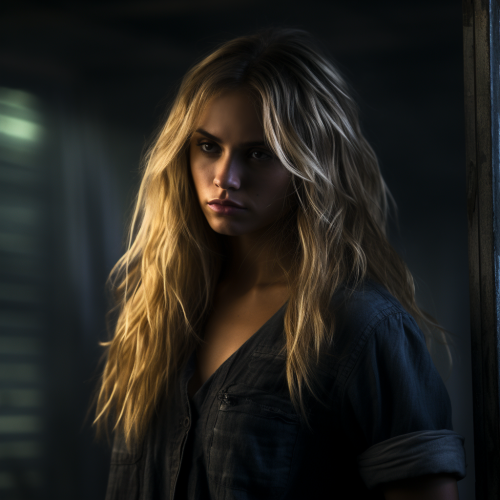 Beautiful Nikita in a Dark Setting