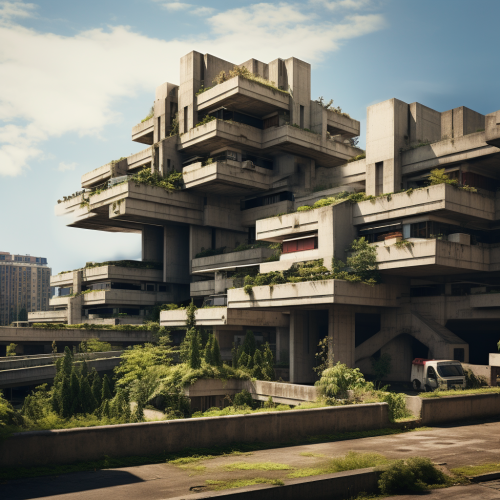Brutalism Eclecticism Design Concept