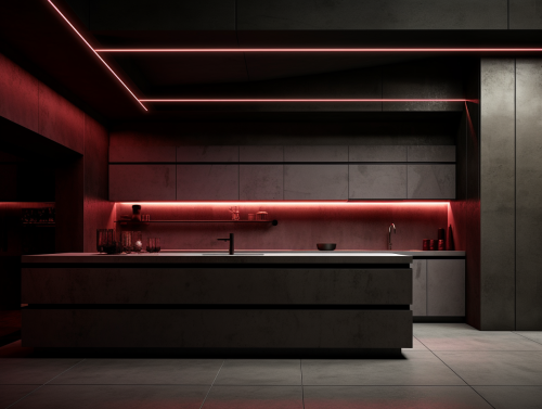 Stylish dark kitchen design inspiration