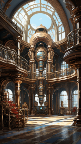 Renaissance Style Building Materials Semiconductor Future