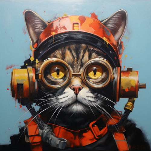 Adorable Buster the Cat image