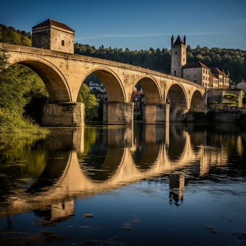Cahors Bridge - Iconic Historic Landmark Cahors Bridge - Iconic Historic Landmark