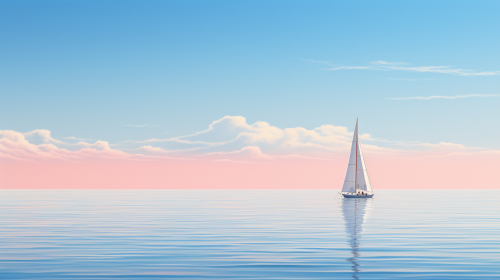 Sailboat on Calm Water