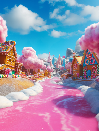Candyland Scene Photo