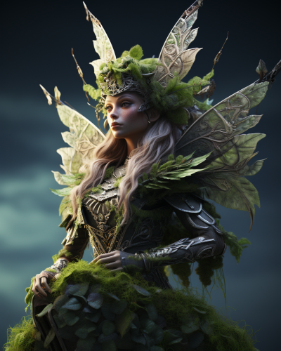 Stunning cannabis fairy with gossamer wings Stunning cannabis fairy with gossamer wings