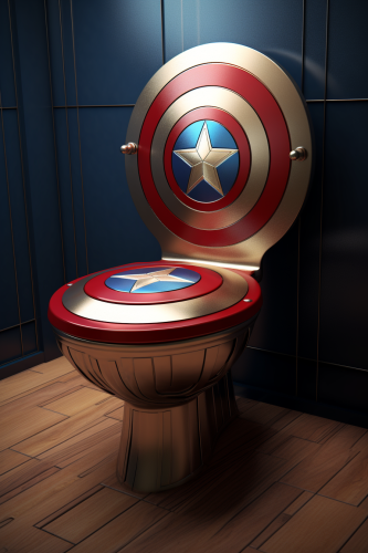 Captain America Skibidi Toilet Image