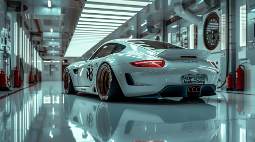 Car Tuning Service Shop Future