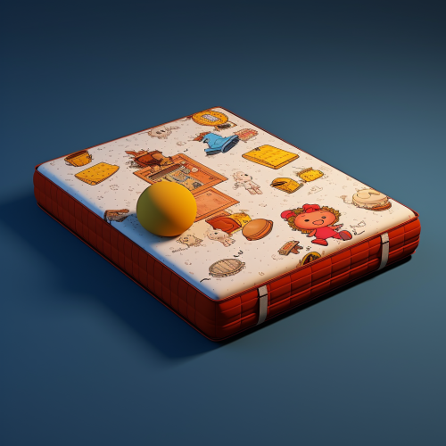 Cozy Cartoon Small Mattress
