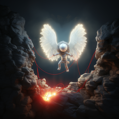 Unconscious ragdoll person being swung through rocky obstacles Unconscious ragdoll person being swung through rocky obstacles