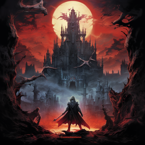 Cover art for Castlevania original game