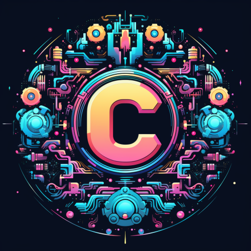 CC letter logo showcasing creativity in computing