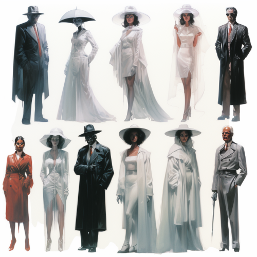 Alex Ross character design sheet