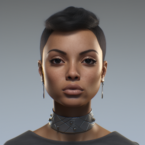 Character face and neck game