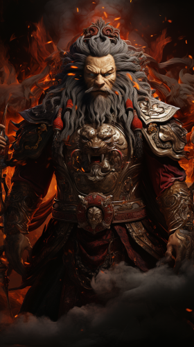 Chi You War Deity Tiger Atmosphere